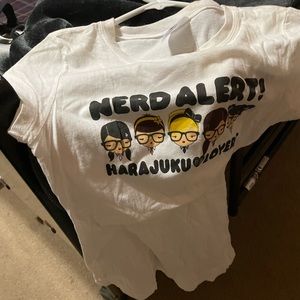 Harajuku Lovers T-Shirt, size Small, Nerds